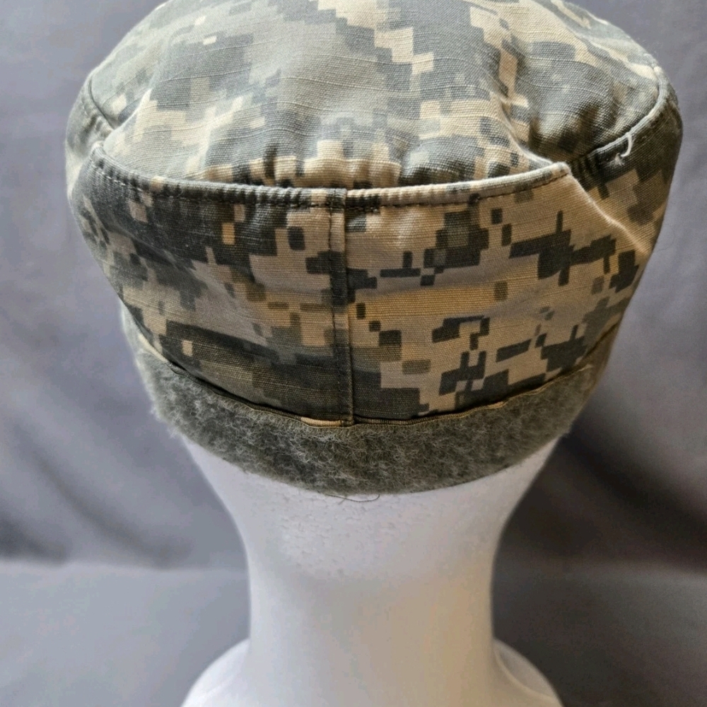 US Army ACU Digital Camo Patrol Cap Military Hat Size 7 1/4 - Picture 4 of 6